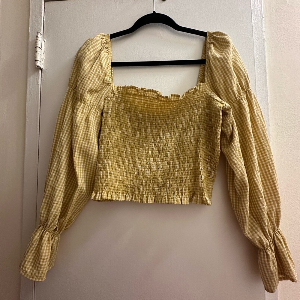 Urban Outfitters Top, M, yellow